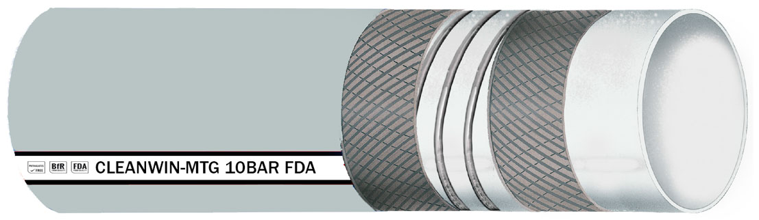 CLEANWIN MTG FDA EMDM RUBBER HOSE